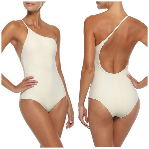 Alix NYC Seville One Shoulder Open Back Swimsuit - Picture 7 of 7